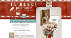 Desktop Screenshot of librairie-pittoresque.com
